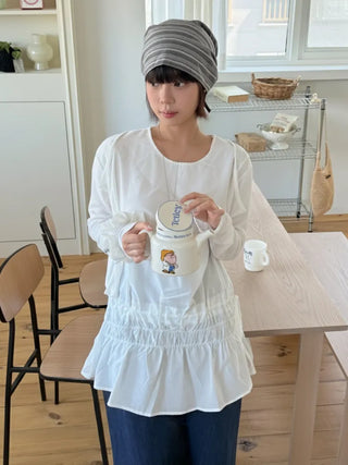 Loose-fit Knit Ribbed Pullover Bandana Beanie Hat Collection