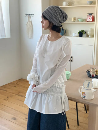 Loose-fit Knit Ribbed Pullover Bandana Beanie Hat Collection