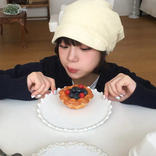 Loose-fit Knit Ribbed Pullover Bandana Beanie Hat Collection