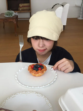 Loose-fit Knit Ribbed Pullover Bandana Beanie Hat Collection