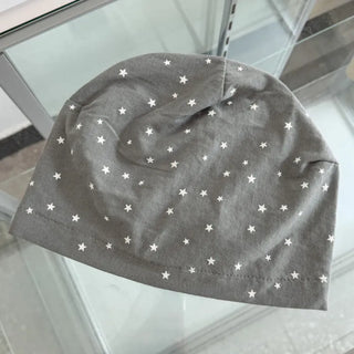 Loose-fit Knit Ribbed Pullover Bandana Beanie Hat Collection