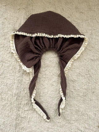 Loose-fit Knit Ribbed Pullover Bandana Beanie Hat Collection