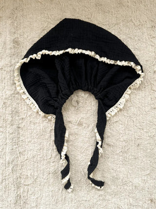 Loose-fit Knit Ribbed Pullover Bandana Beanie Hat Collection