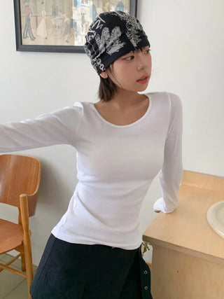 Loose-fit Knit Ribbed Pullover Bandana Beanie Hat Collection