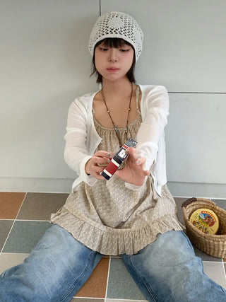 Loose-fit Knit Ribbed Pullover Bandana Beanie Hat Collection
