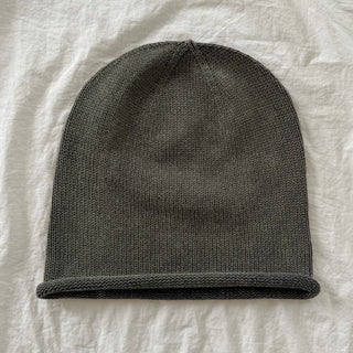 Loose-fit Knit Ribbed Pullover Bandana Beanie Hat Collection