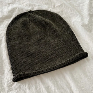 Loose-fit Knit Ribbed Pullover Bandana Beanie Hat Collection