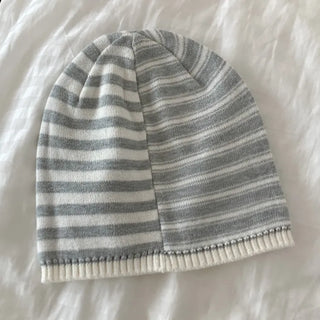 Loose-fit Knit Ribbed Pullover Bandana Beanie Hat Collection