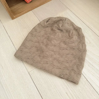 Loose-fit Knit Ribbed Pullover Bandana Beanie Hat Collection