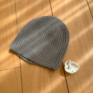 Loose-fit Knit Ribbed Pullover Bandana Beanie Hat Collection