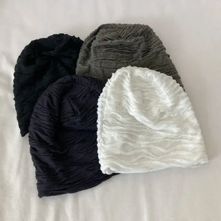 Wavy Long Daily Beanie Hat