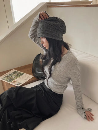 Wavy Long Daily Beanie Hat