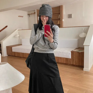 Wavy Long Daily Beanie Hat