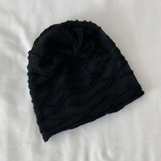 Wavy Long Daily Beanie Hat