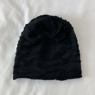 Wavy Long Daily Beanie Hat