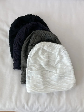 Wavy Long Daily Beanie Hat
