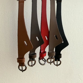 Arrow Strap Long Leather Belt