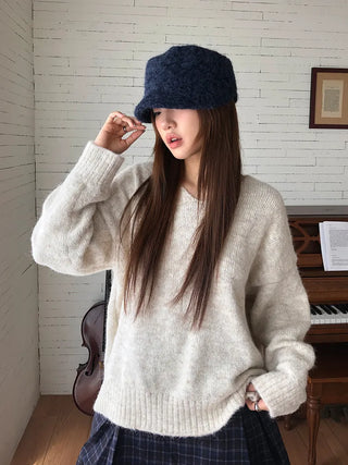 Boot Plush Check Baker Cap