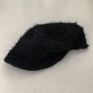 Boot Plush Check Baker Cap