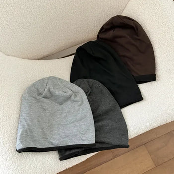 Fleece Basic Daily Beanie Hat