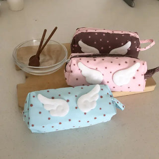 Cutie Angel Star Mini Wallet Cosmetic Pouch