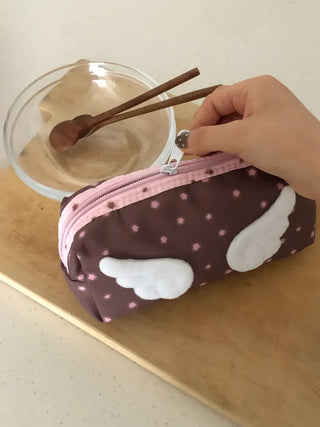 Cutie Angel Star Mini Wallet Cosmetic Pouch