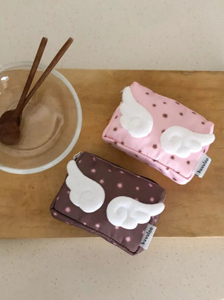 Cutie Angel Star Mini Wallet Cosmetic Pouch