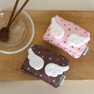 Cutie Angel Star Mini Wallet Cosmetic Pouch