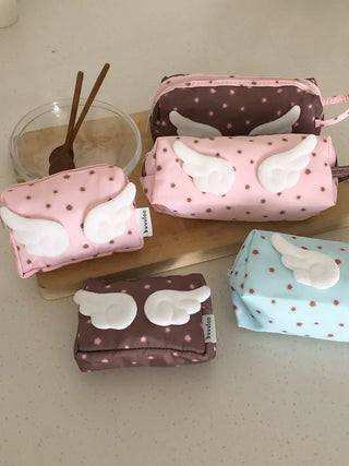 Cutie Angel Star Mini Wallet Cosmetic Pouch