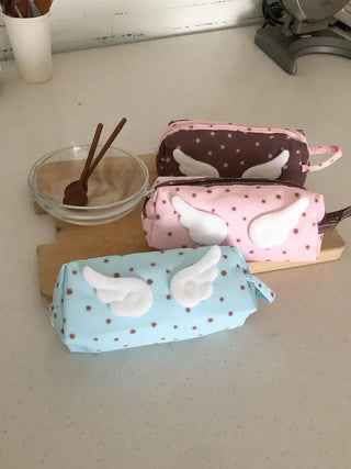 Cutie Angel Star Mini Wallet Cosmetic Pouch