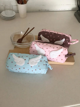 Cutie Angel Star Mini Wallet Cosmetic Pouch