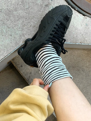 Melting Stripe Mid-Length Socks