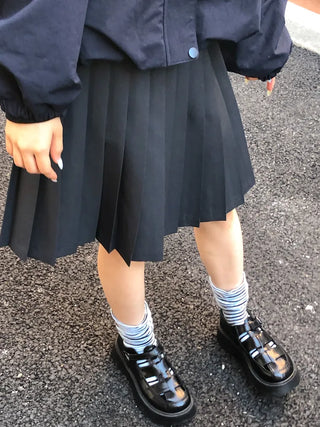 Melting Stripe Mid-Length Socks