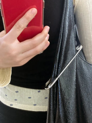 Big Safety Pin Clip Keyring Claw Clip Hair Pin