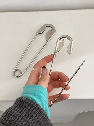 Big Safety Pin Clip Keyring Claw Clip Hair Pin