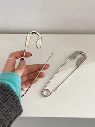 Big Safety Pin Clip Keyring Claw Clip Hair Pin