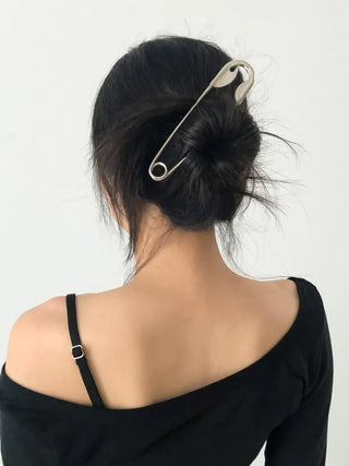 Big Safety Pin Clip Keyring Claw Clip Hair Pin