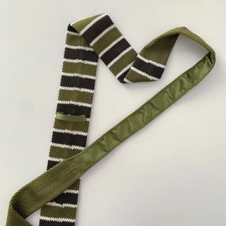 Blair Knit Striped Long Tie