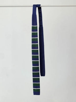 Blair Knit Striped Long Tie