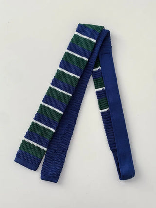 Blair Knit Striped Long Tie