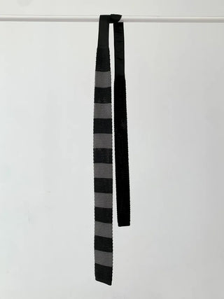 Blair Knit Striped Long Tie