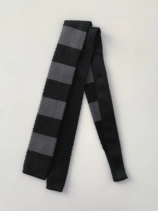 Blair Knit Striped Long Tie