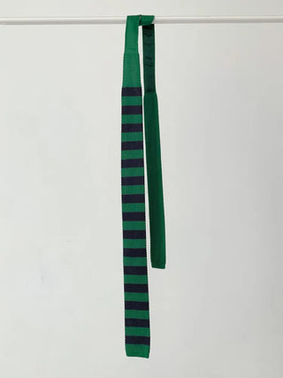 Blair Knit Striped Long Tie