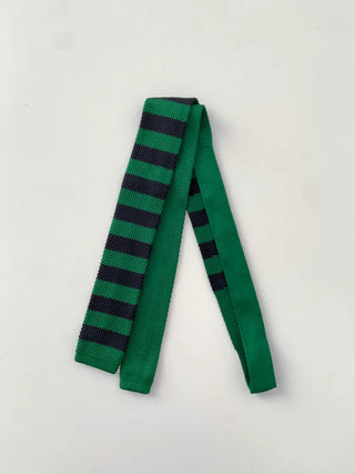 Blair Knit Striped Long Tie