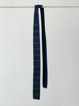 Blair Knit Striped Long Tie