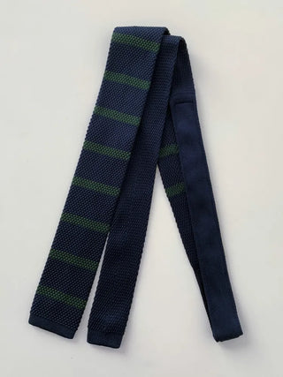 Blair Knit Striped Long Tie