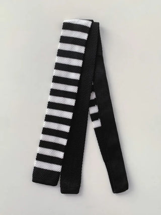 Blair Knit Striped Long Tie