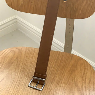 Aston Wide Suede Leather Belt