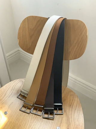 Aston Wide Suede Leather Belt