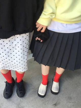Color Mood Ribbed All-Season Cotton Socks